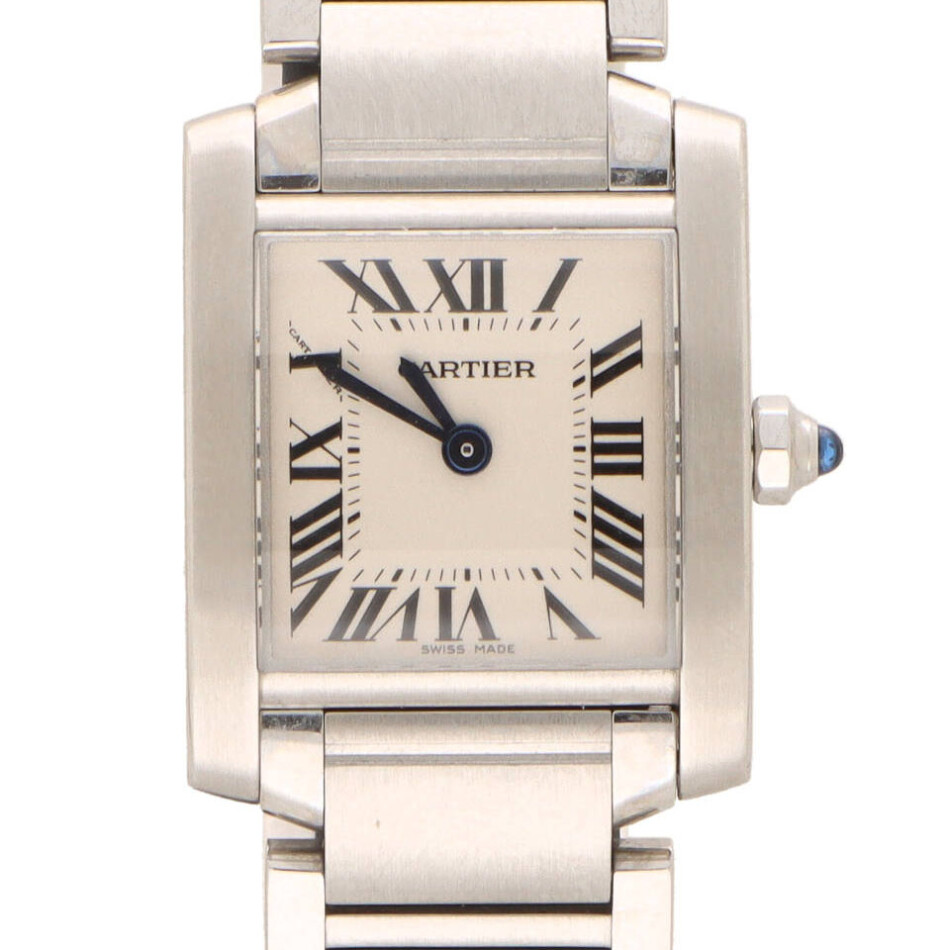 Vintage Cartier Tank Francaise Watch in Steel