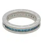 Vintage B.Zero1 Blue Topaz Ring