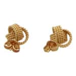 Vintage Tiffany & Co. Twisted Knot Stud Earrings