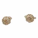 Vintage Victorian Inspired Old Cut Cluster Drop Earrings