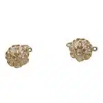 Vintage Victorian Inspired Old Cut Cluster Drop Earrings