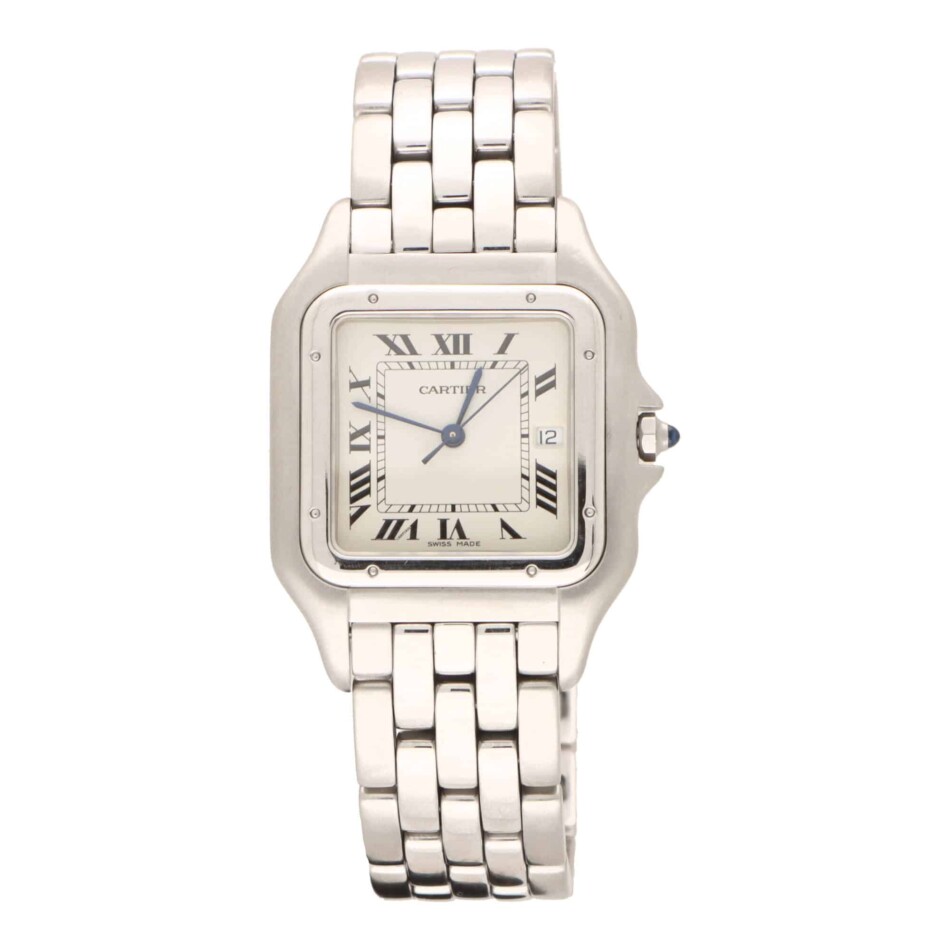Vintage Cartier Panthere 29-millimetre Steel Watch