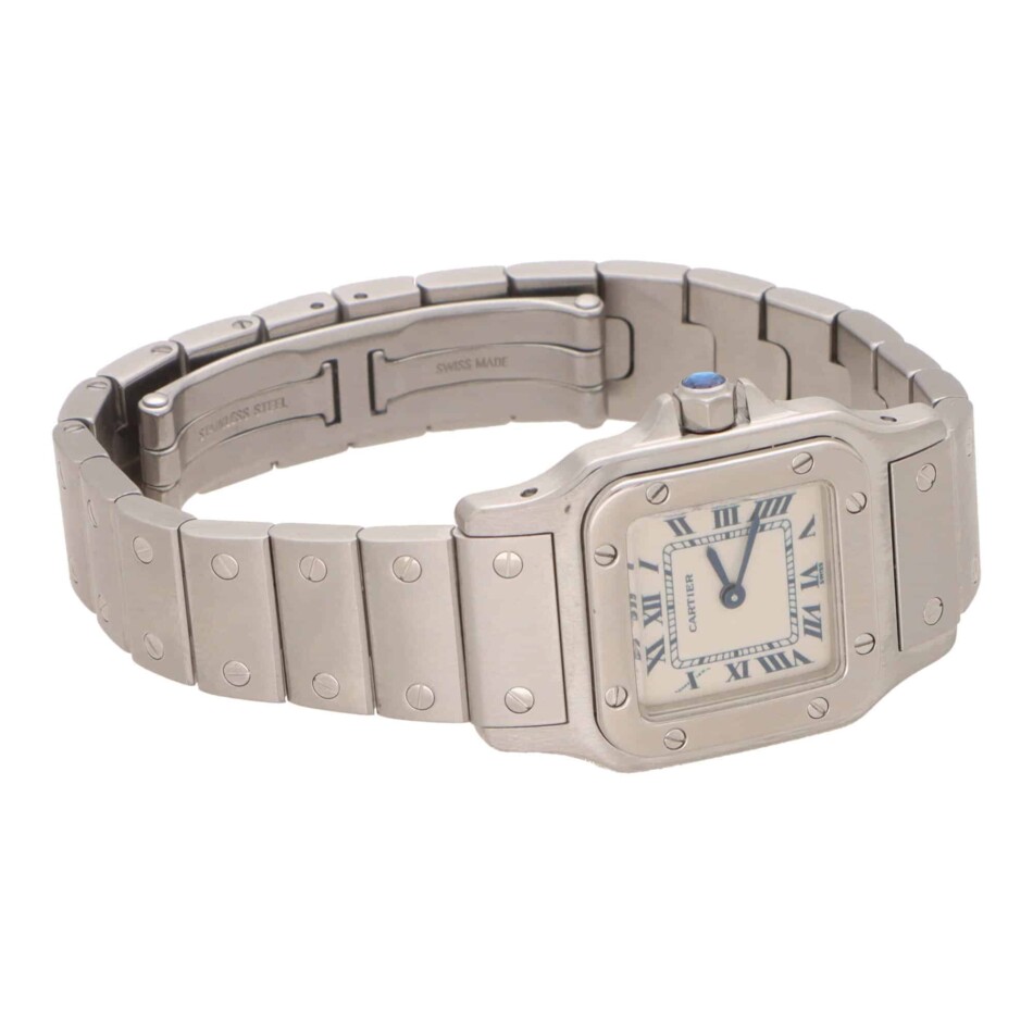 Vintage Cartier Santos Galbee 24-millimetre Steel Watch