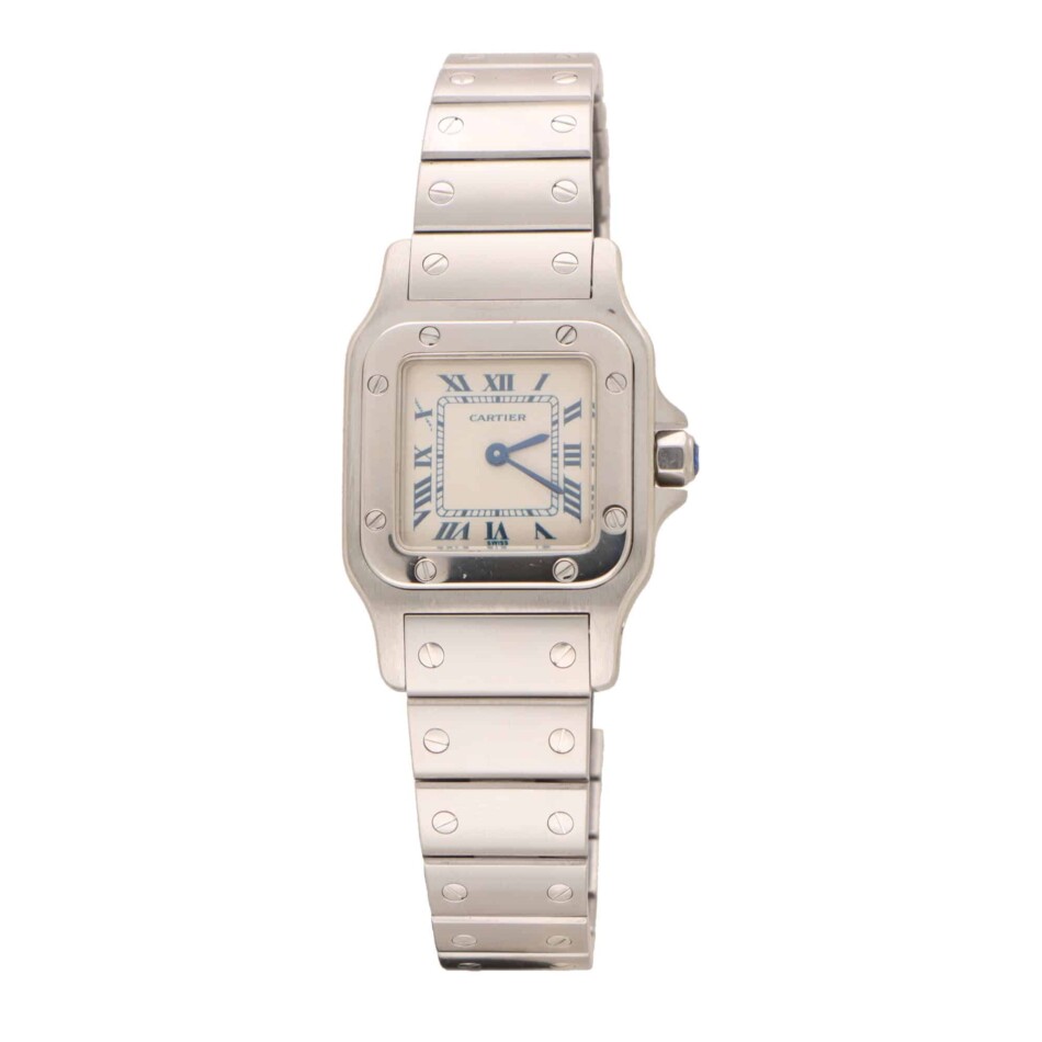 Vintage Cartier Santos Galbee 24-millimetre Steel Watch
