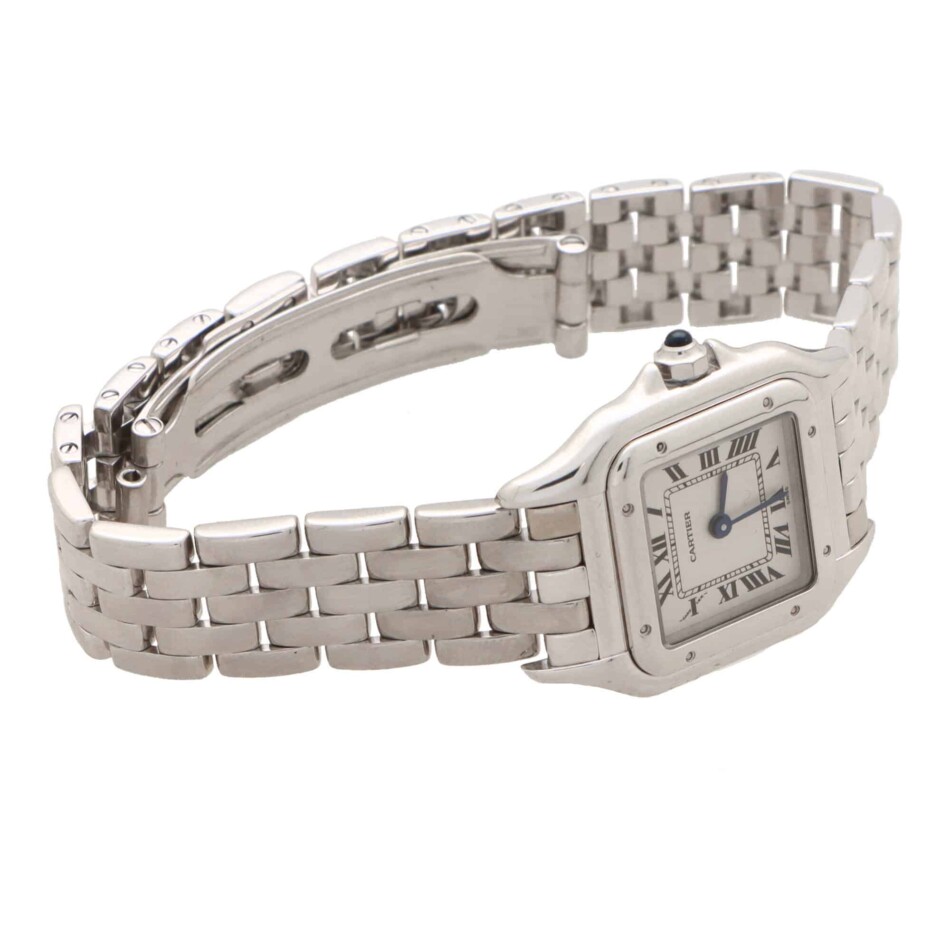 Vintage Cartier Panthere White Gold Watch