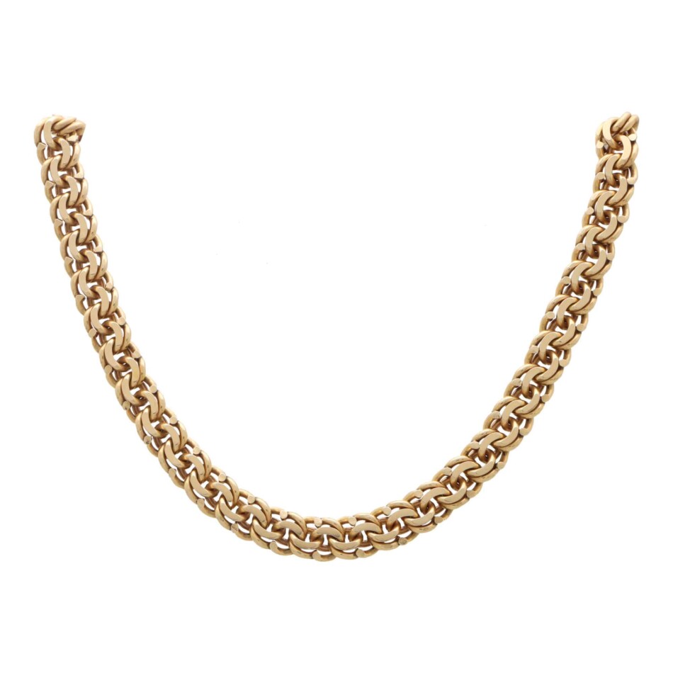 Vintage Tiffany & Co. Chunky Chain Necklace in Rose Gold