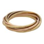 Cartier Seven Band Trinity Ring Size 65