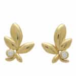 Vintage Paloma Picasso for Tiffany & Co. Olive Leaf Earrings
