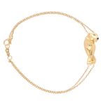 Vintage Cartier Panther Chain Bracelet