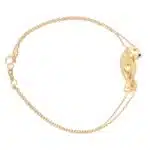Vintage Cartier Panther Chain Bracelet