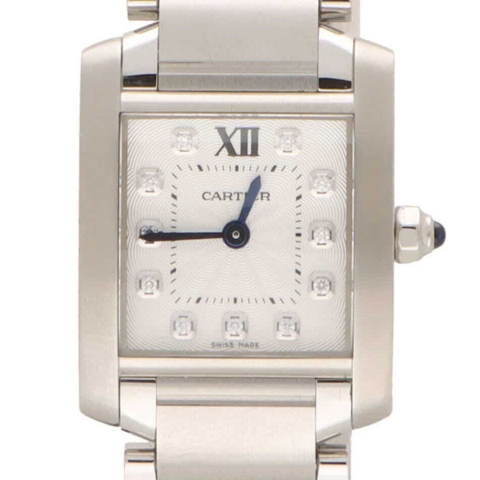 Vintage Cartier Diamond Tank Francaise Watch