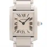 Vintage Cartier Tank Francaise Watch in Steel