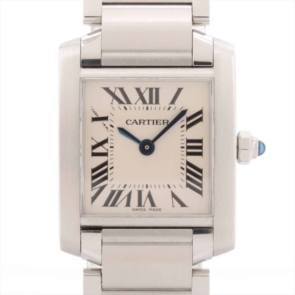 Vintage Cartier Tank Francaise Watch in Steel