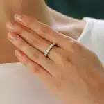D-Coloured Full Diamond Eternity Ring
