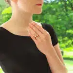 Vintage Cartier Pink Tourmaline Tank Ring