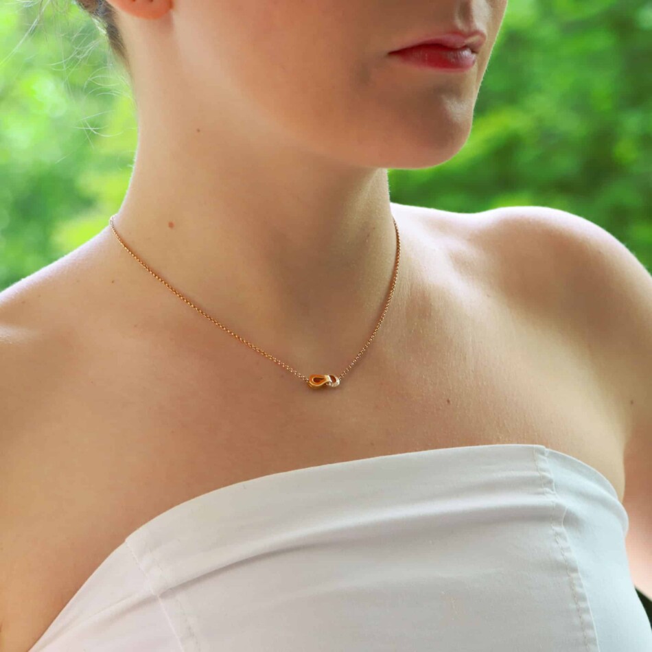Vintage Cartier Diamond Agrafe Necklace