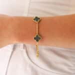 Vintage Van Cleef & Arpels Black Mother of Pearl Alhambra