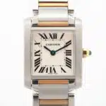 Vintage Cartier Tank Francaise Yellow Gold and Steel Watch