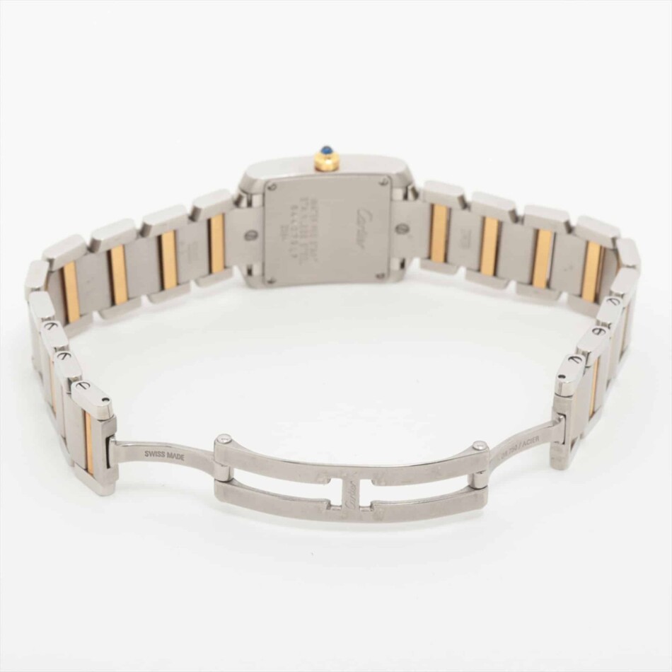 Vintage Cartier Tank Francaise Yellow Gold and Steel Watch