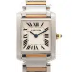 Vintage Cartier Tank Francaise Yellow Gold and Steel Watch