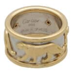 Vintage Cartier Walking Panther Ring