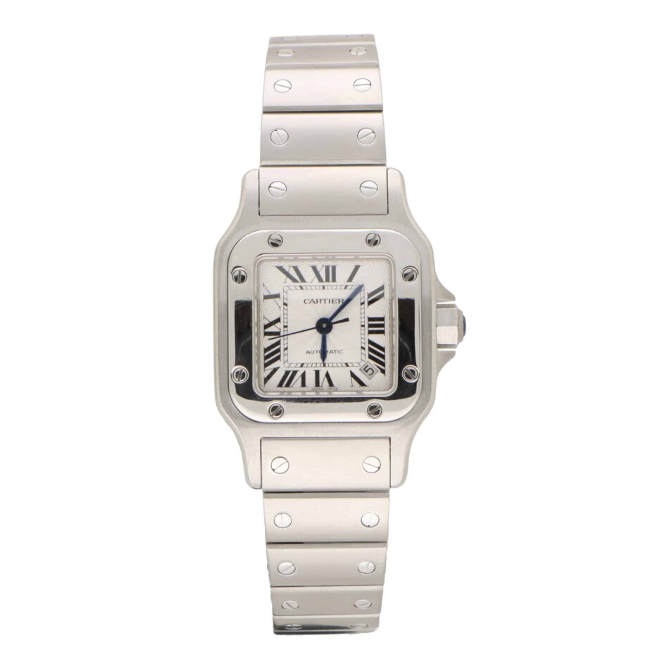 Vintage Cartier Sanots Galbee Watch with Automatic Movement