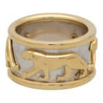 Vintage Cartier Walking Panther Ring