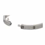 Vintage Cartier Ceramic and Diamond Paved Love Bangle 2021