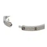 Vintage Cartier Ceramic and Diamond Paved Love Bangle 2021