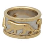 Vintage Cartier Walking Panther Ring
