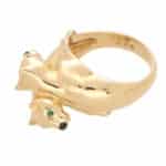 Vintage Cartier Double Panther Ring