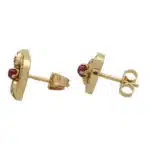 Vintage Cartier Ruby and Diamond Earrings