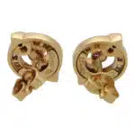 Vintage Cartier Ruby and Diamond Earrings