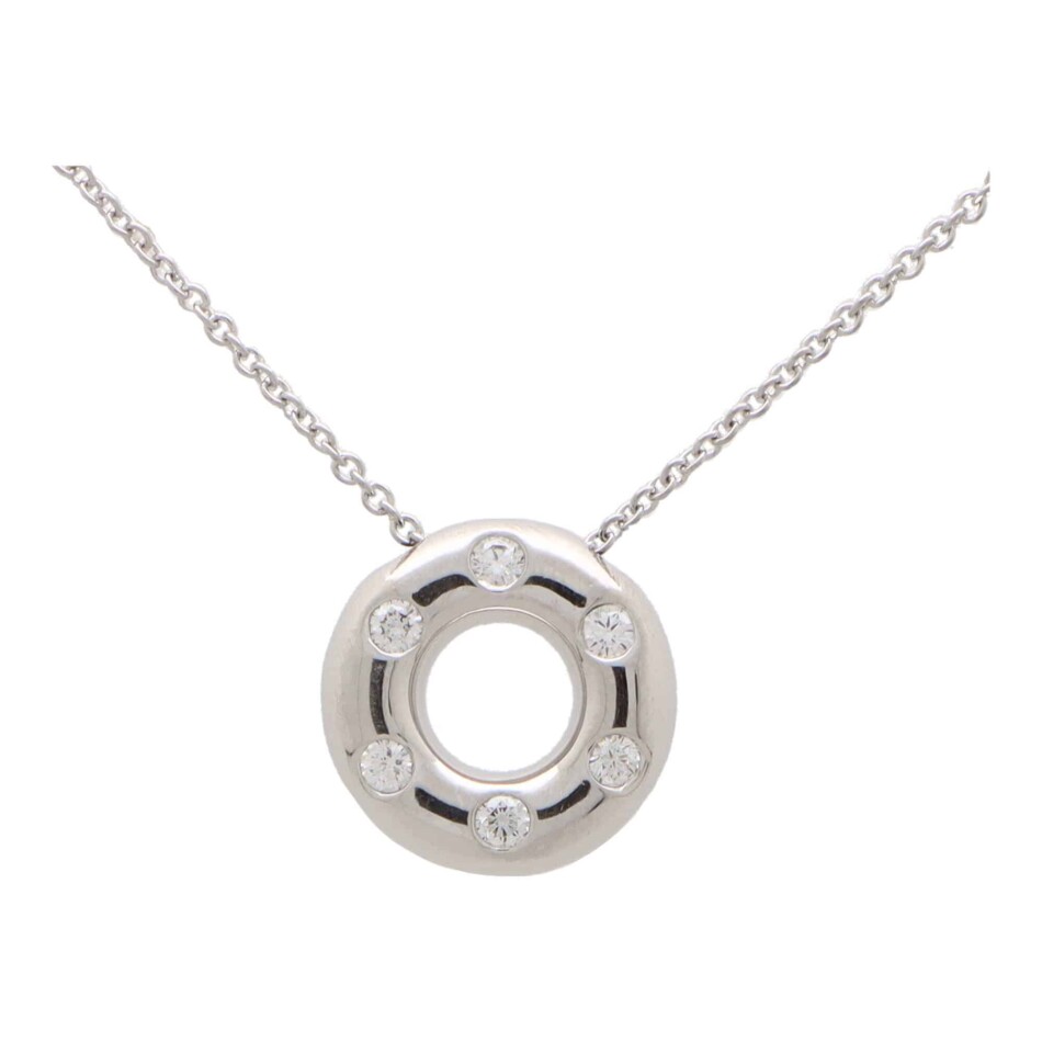 Vintage Tiffany & Co. Diamond Etoile Necklace