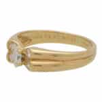 Vintage Van Cleef & Arpels Diamond Papillon Ring