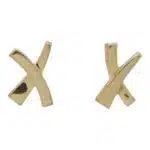 Vintage Tiffany & Co. Cross Stitch Stud Earrings