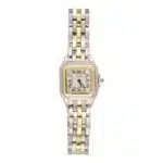 Vintage 22mm Cartier Panthere Steel and Gold Watch