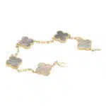 Vintage Van Cleef & Arpels Black Mother of Pearl Alhambra