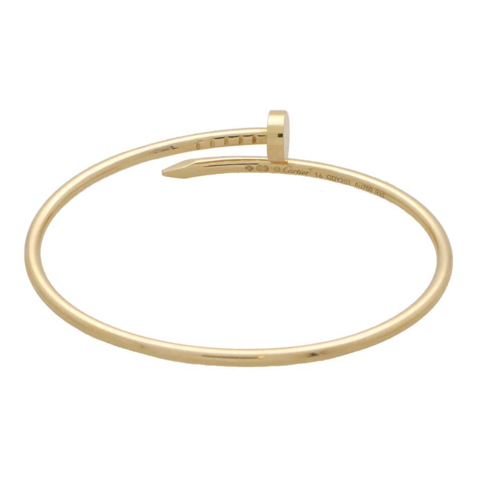Vintage Cartier Small Model Juste Un Clou in Yellow Gold