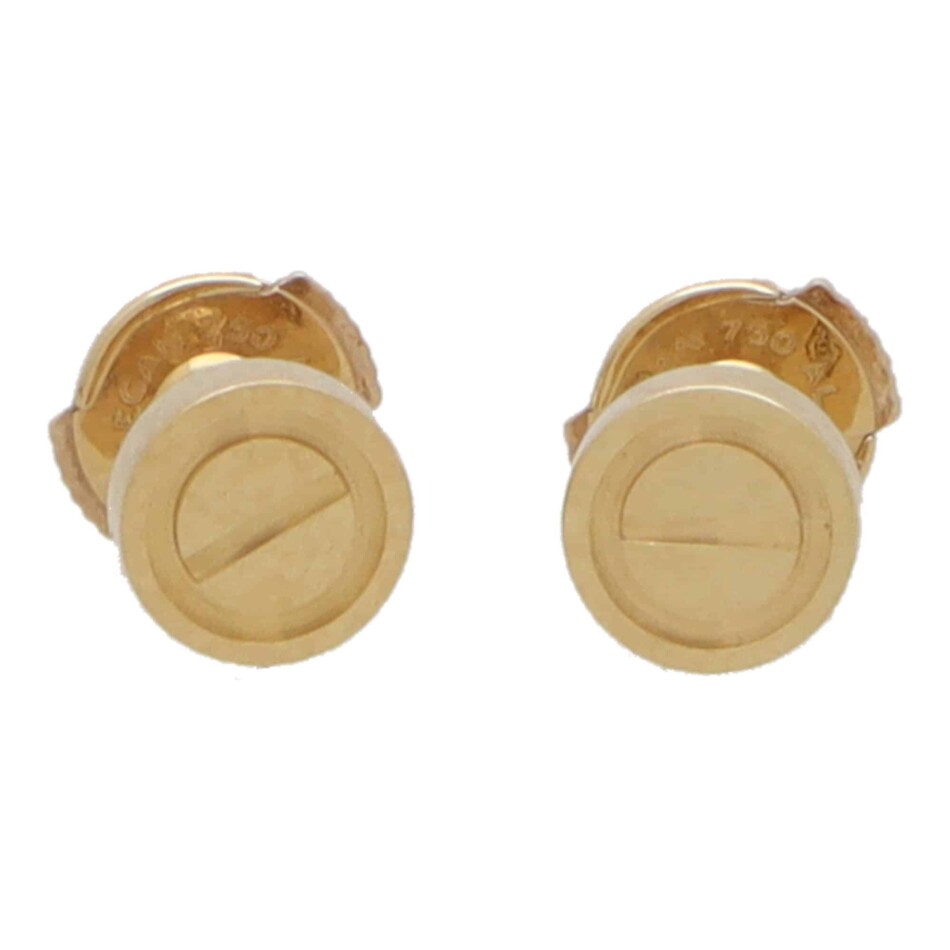 Vintage Cartier Love Screw Earrings