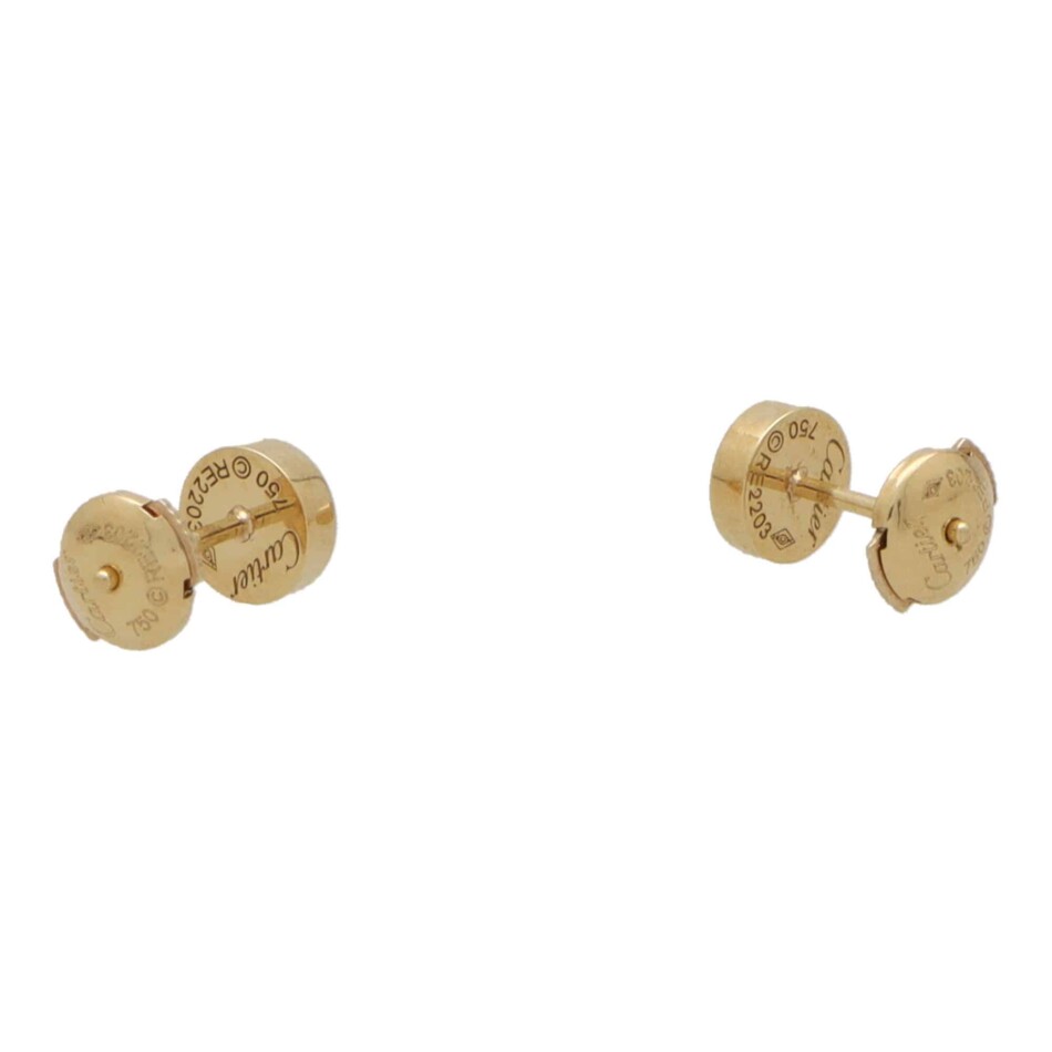Vintage Cartier Love Screw Earrings