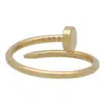 Vintage Cartier Small Model Juste Un Clou Ring, Size 57