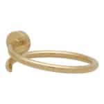 Vintage Cartier Small Model Juste Un Clou Ring, Size 57