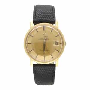 Vintage 1966 Omega Constellation Watch in Yellow Gold