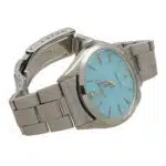 Vintage 1975 Blue Rolex Oyster Perpetual Watch