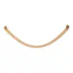 Vintage Mesh Necklace 14K Gold