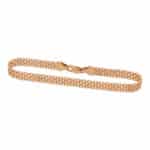 Vintage Mesh Necklace 14K Gold
