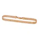 Vintage Mesh Necklace 14K Gold