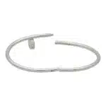 Vintage Cartier Diamond Juste Un Clou in White Gold, Size 20