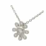 Vintage Paloma Picasso for Tiffany & Co Diamond Flower Necklace